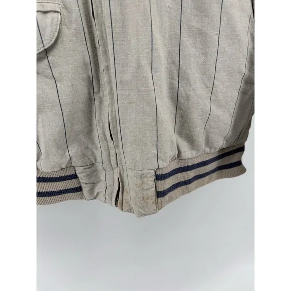 Vtg Mirage 90s Yankees 1961 Jacket Mens L Cooperstown Collection Reversible